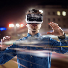 Virtual reality ontmantel de bom Hardenberg